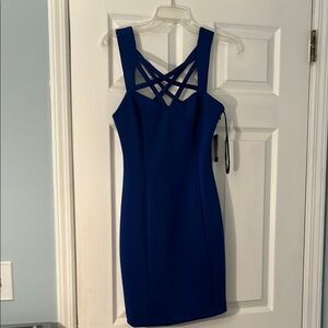 Guess Blue Sleeveless Dress New with Tags size 4